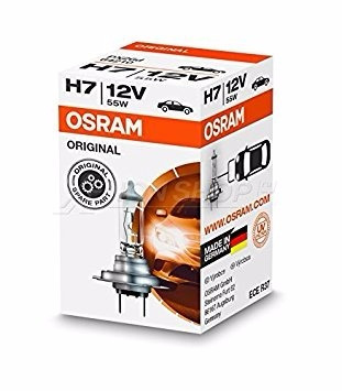 Lâmpada H7 Osram Germany Original 12v 55w Halogena