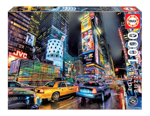 Puzzle Rompecabeza Times Square Nueva York Educa 1000 Piezas