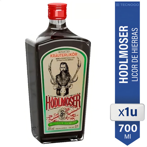 4 Licores Hodlmoser Krauterlikor Origen Austria 710ml