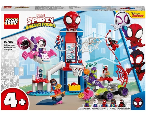 Set 155pzs Lego Cuartel Spiderman Spidey Amazing Friends +4