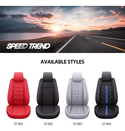 Fundas Para Asientos De Automóvil: Cuero Pu De Primera 6416