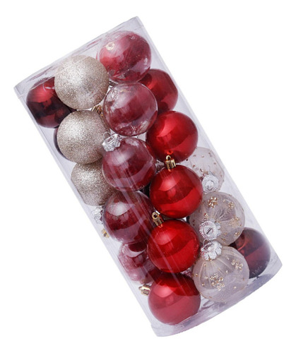 Cb 30 Bolas Navideñas Para Decoración De Cumpleaños