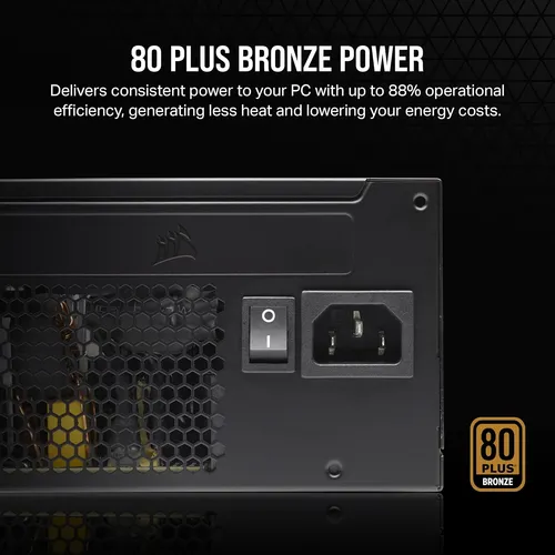 Corsair Cx550 80 Plus Bronze 550w Fuente Poder Alimentacion
