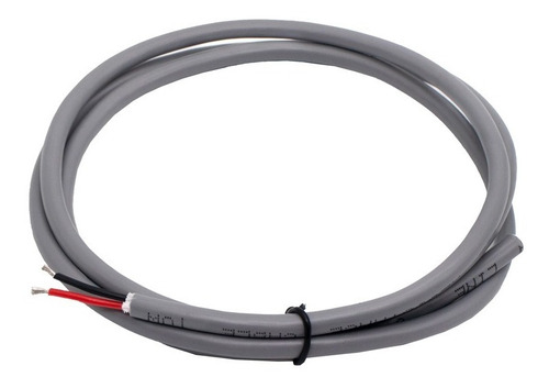 1 Metro Cable Flexible Trvv 2 Vías Calibre 22 Awg 0.3mm2 Cubierta Gris