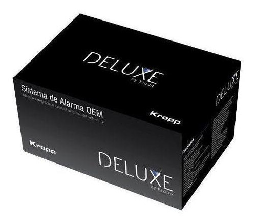 Alarma Auto Deluxe Sensor Shock + 2 Bloqueos 