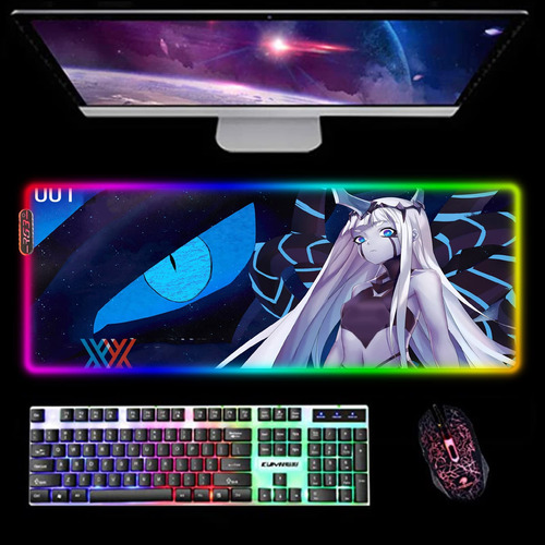 Alfombrilla Mouse Rgb Darling In The Franxx Base Goma Led