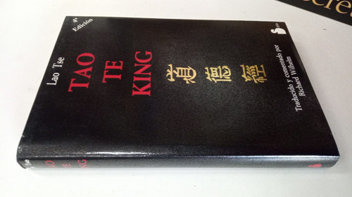 Tao Te King - Lao Tse - Traducido Y Comentado Por R. Wilhelm