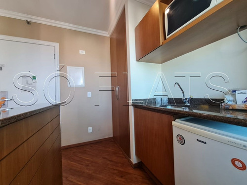 Imagem 4 de 15 de Quality Bela Cintra - Flat, Na Região Da Paulista No Pool Para Investimento - Sf34227