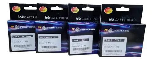 4 Cartuchos 296 Alternativo Xp231 Xp241 Xp431 Xp441