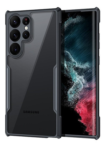 Funda acrílica antiimpacto para Samsung S23 Ultra Xundd, color: negro