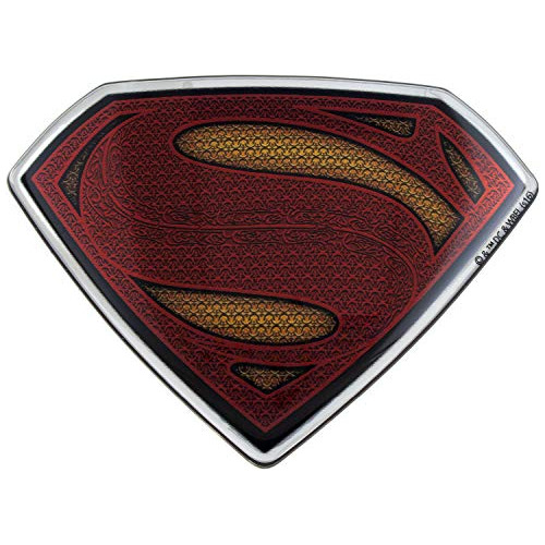 Fan Emblems Superman Logo Car Decal Domedmulticolorchrome Ac