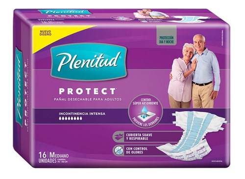 Plenitud Pañal Para Adultos Protect X 16