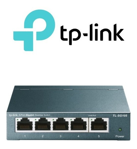 Switch Tp-link De Escritorio 5 Puertos Gigabit / Sg105