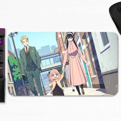 Mouse Pad Spy X Family Loid Anya For Anime Art Gamer M