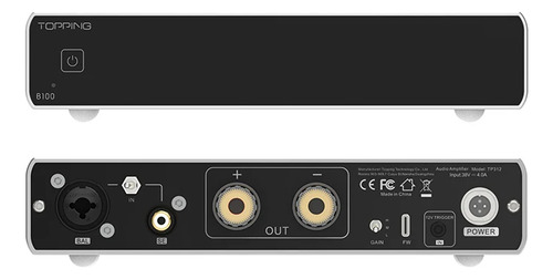 Topping B100 Mono Pure Power Amplifier Output Power 4 100w