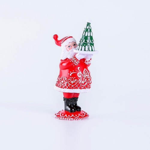 Figura De Resina De Papá Noel, Figuras Hombre Rojo
