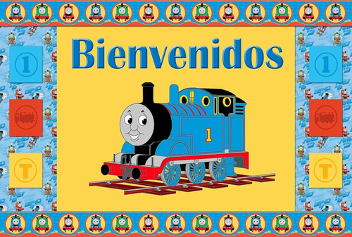 Cartel De Bienvenidos - Tren Thomas