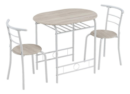 Juego De Mesa De Desayuno Con 1 Mesa Y 2 Sillas Mesa De