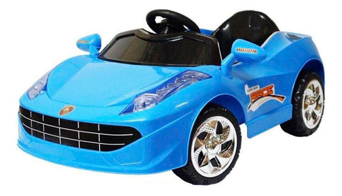 Carrinho Infantil Passeio Mini Ferrari Esporte Azul Carro