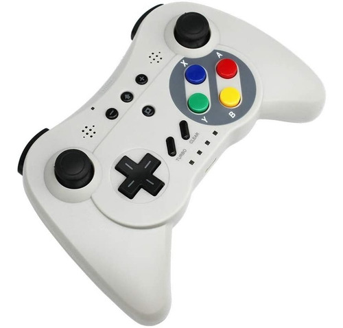 Control Nexilux Inalambrico Tipos Snes Switch/pc/android Color Gris