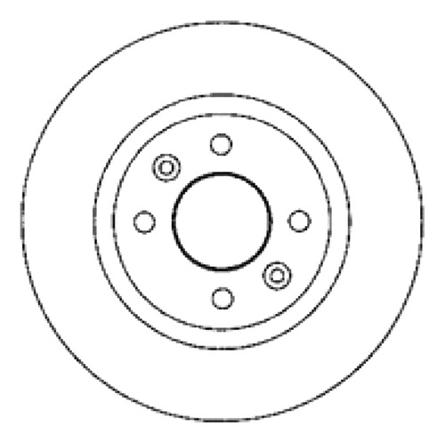 Disco Freno Delantero (259mm) Renault Clio Ii 98-02