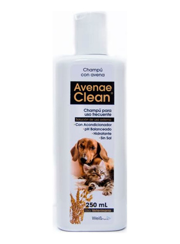 Avenae Clean Shampoo Avena Perros Y Gatos 250ml