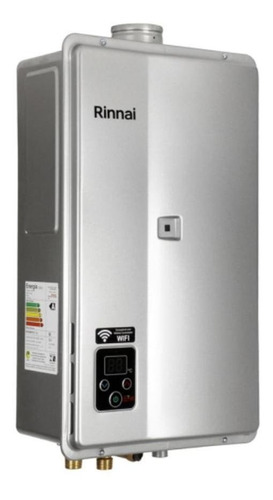 Aquecedor Digital A Gás 32.5 Litros E331 Glp Prata Rinnai Cor Prateado 110V/220V