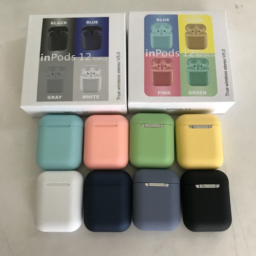 Auriculares Inalambricos Bluetooth In Ear Recargable Usb I12