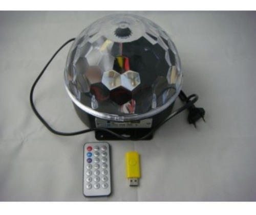 Parlante Mp3 Bluetooth /usb/ Con Luces Giratoria
