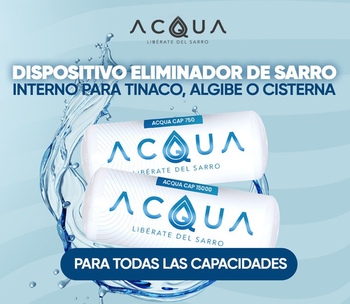 Acqua Cap 15000 Para Aljibe/cisterna De 14,000 A 17,500 Lts