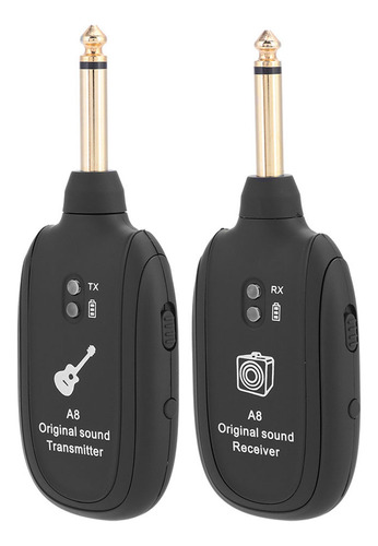 Receptor De Guitarra, Conjunto De Transmisión Inalámbrica, T