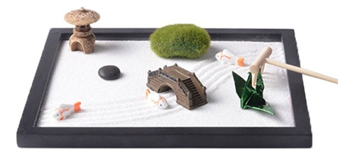 Kit De Arena En Miniatura Para Jardín Zen, Meditación, Relaj