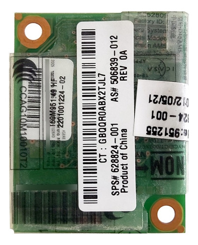 Tarjeta Modem Hp Probook 6460b