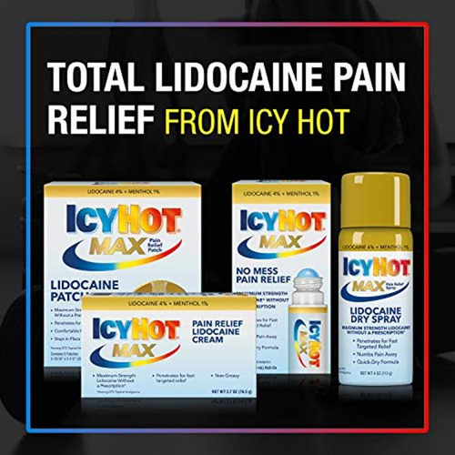 Icy Hot With Lidocaine Dry Spray, 4 Oz Amazonus/chmz7
