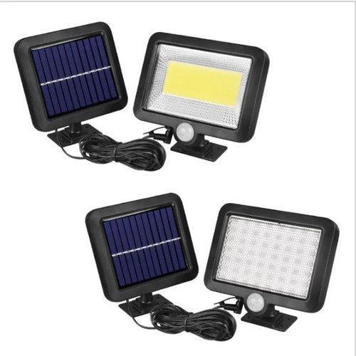 Foco Solar Con Sensor De Movimiento De 100w