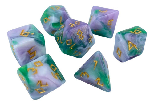 2 X 7 Dados De Juego De Rol Para Niños, Juegos De Aventura