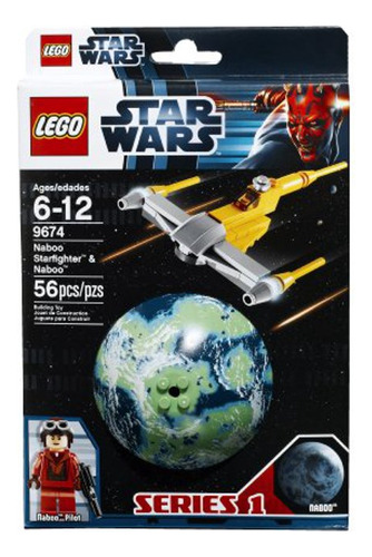 Set De Construcción Lego Star Wars 9674 56 Piezas En Caja