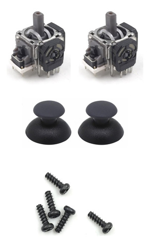 Joystick Potenciometro 3 Pines Tapas Y Tornillos Control Ps3