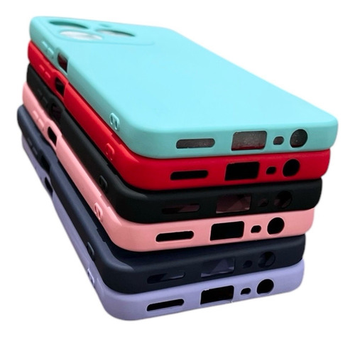 Funda Para Realmente C63 Silicon Colors Negro Silicon