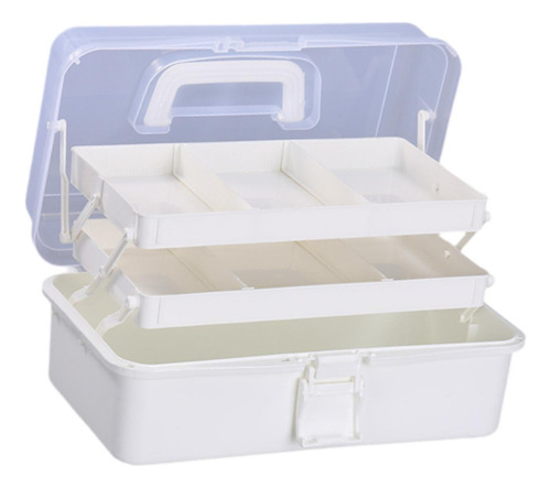 Caja De Almacenamiento De 3 Niveles, Estuche De Arte