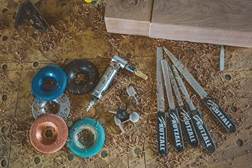 Lima Plana Con Punta Para Madera Abrasivo Grueso 6 Pulgadas