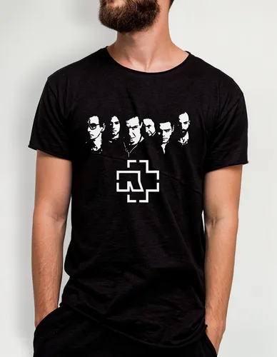 Polera Rammstein Schatten Industrial Metal Rock Grafimax