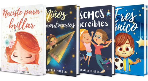 Pack Libros Motivacionales Para Niños Isabella Miller 