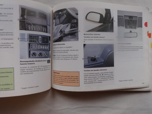 Manual R19 1993 Guantera Renault 19 Catalogo Instrucciones (Usado)
