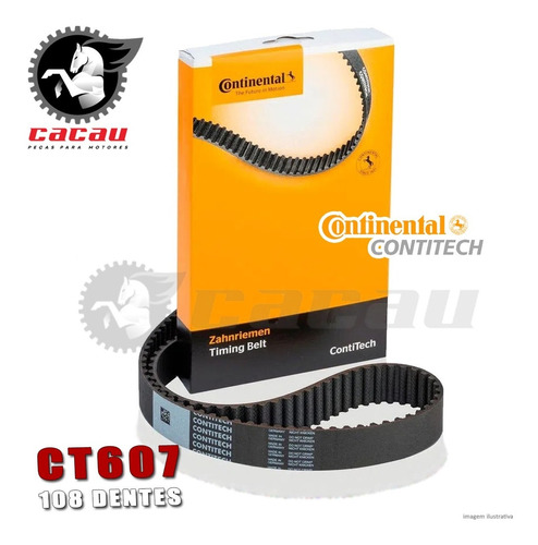 Correia Dentada Citroen C3 Peugeot 206 1.4 8v | Contitech