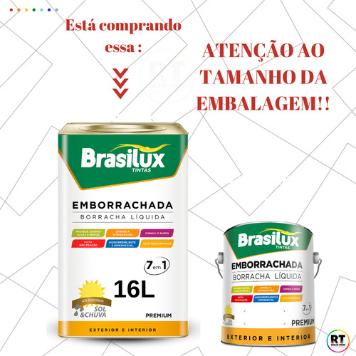 Tinta Vermelho Borgonha Emborrachada Contra Infiltração 16l