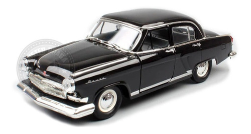 Miniatura Gas Volga M-21 1970 Preto Road Signature 1/24 Cor Preto