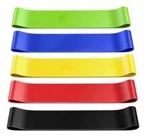 Comprar Bandas Resistencia Ligas Elásticas Ejercicios 5pack Crossfit