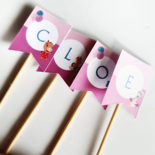 Imagen 4 de 6 de Kit De Cumpleaños Infantil Personalizado