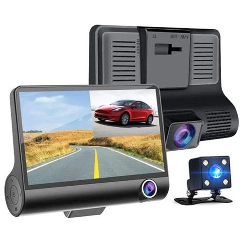 Camara Dvr Dash Cam 3 Lentes Toyota Runner